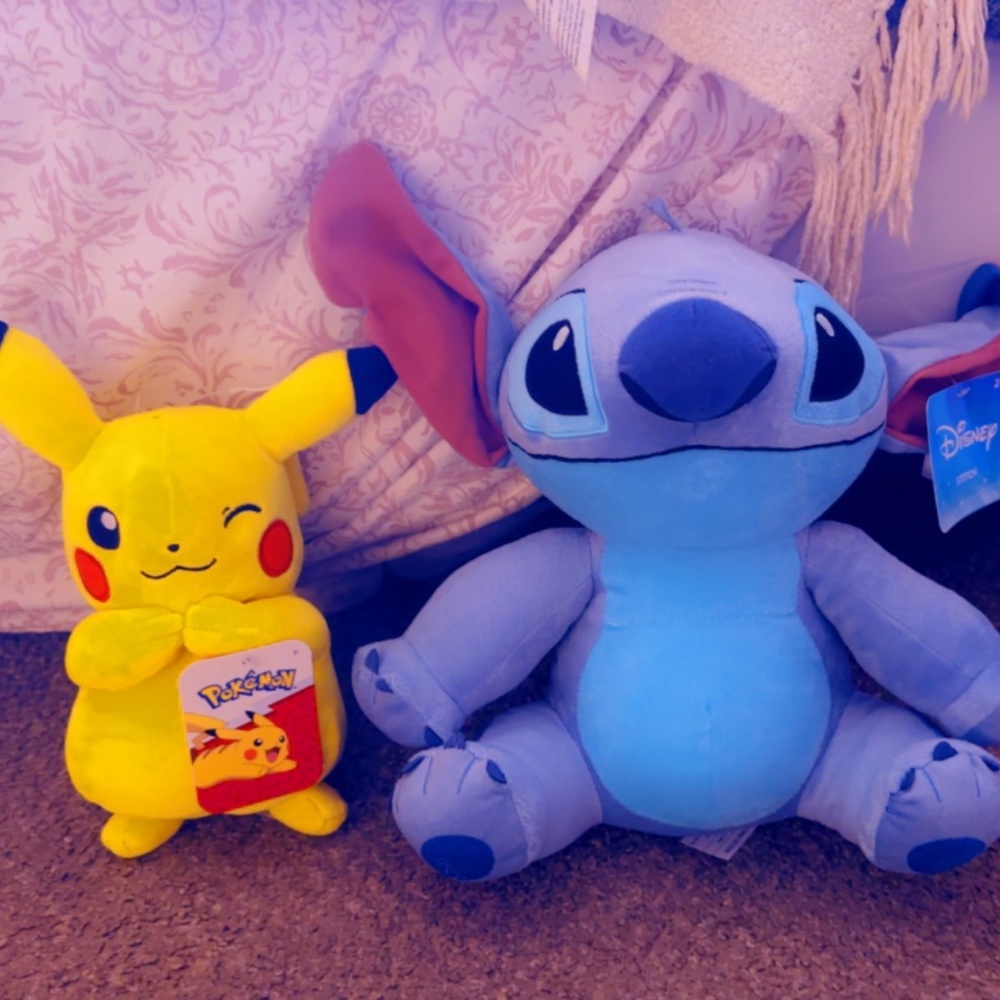 Pokémon, Stitch, Minnie Mouse
